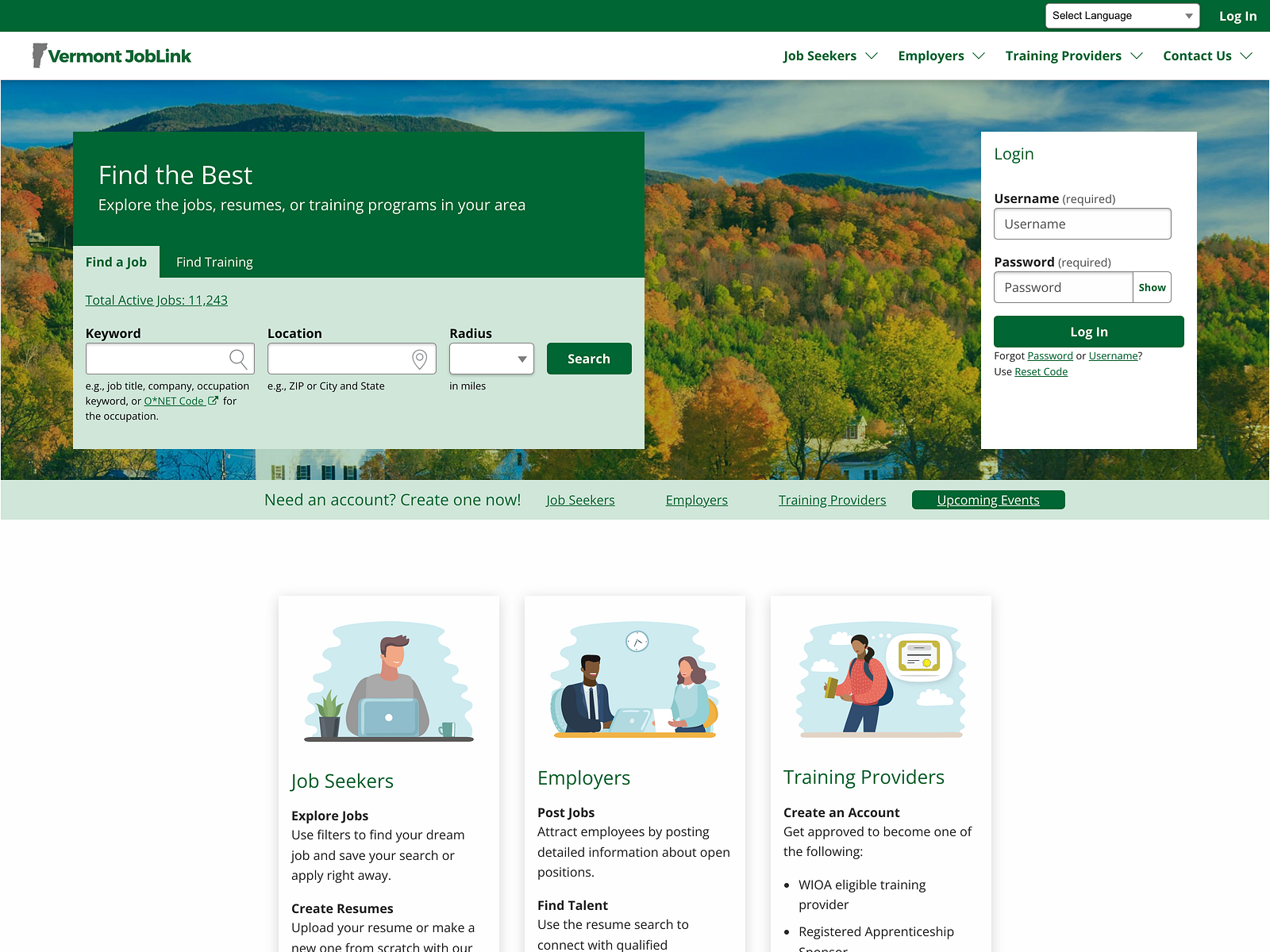 Vermont JobLink - Job Board Review – Startup Jobs
