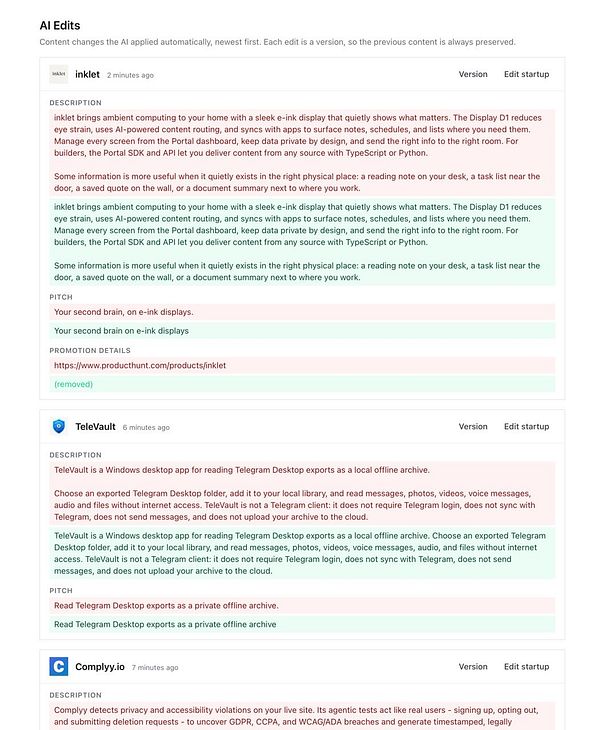 Screenshot of a web interface displaying a painless AI article editor titled Editor AI v1, with a focus mode toggle and a prominent control panel.