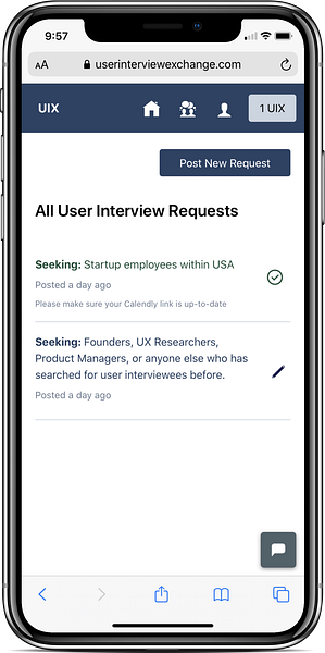 The User Interview Exchange