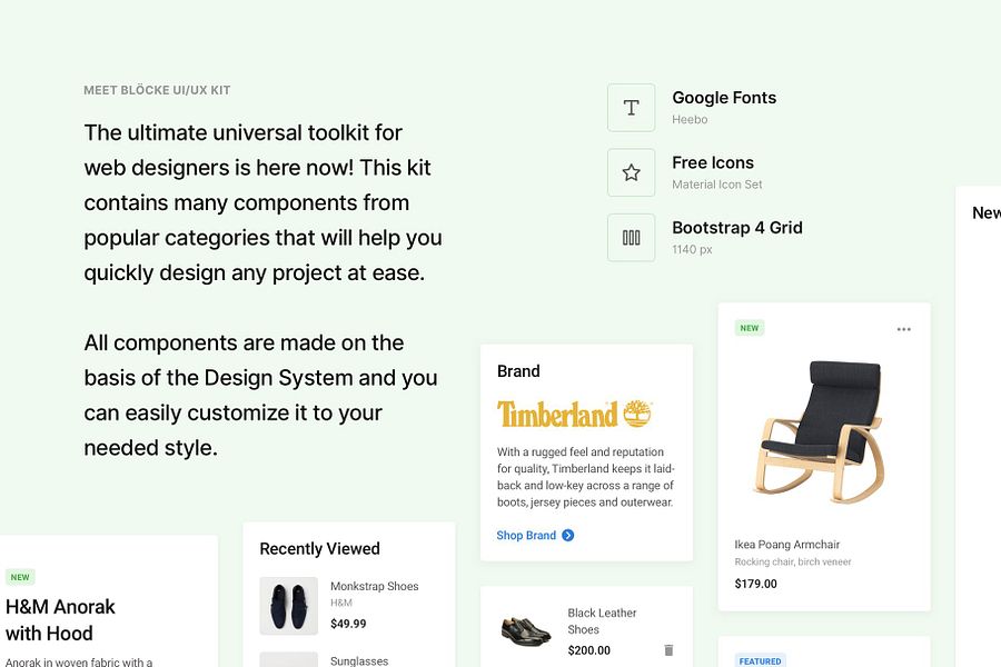 Blocke UI/UX Kit