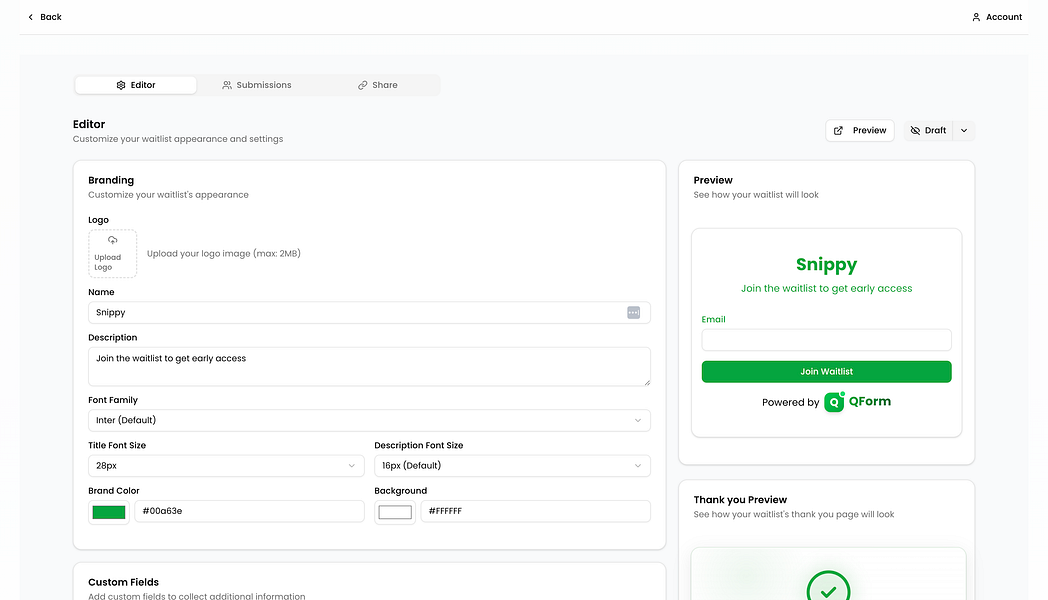QForm
