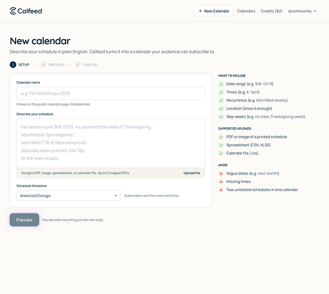 Calfeed
