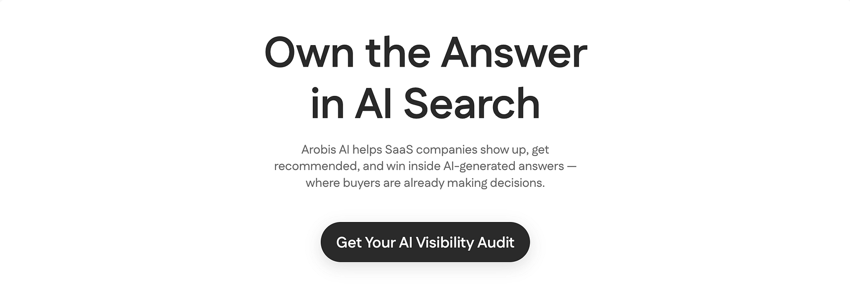 Arobis AI