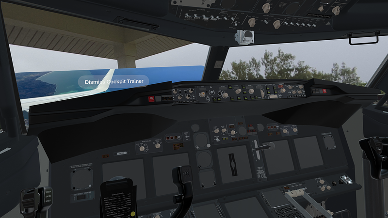 Screenshot of Paper Tiger Cockpit Trainer