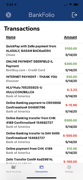 BankFolio