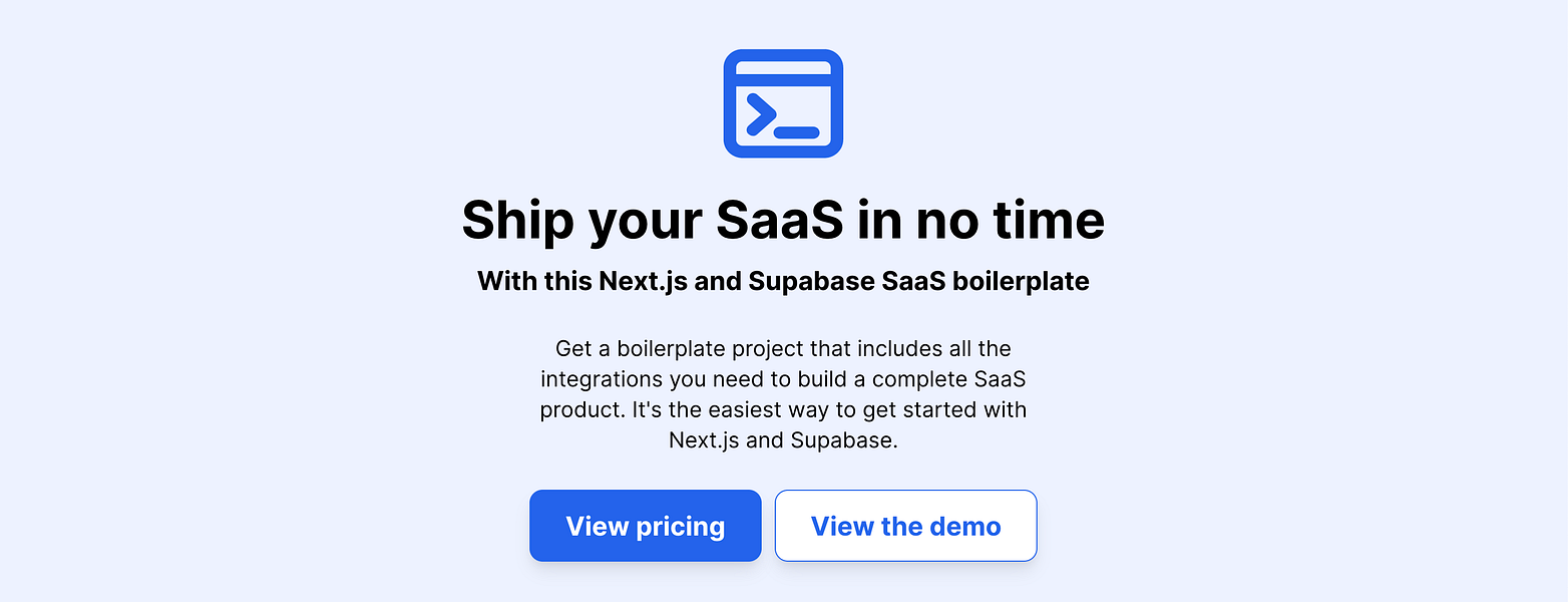 Ship SaaS