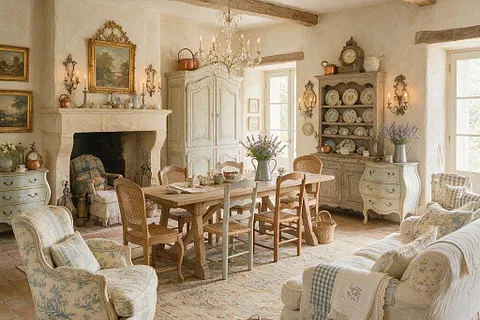 A room in the French Country style