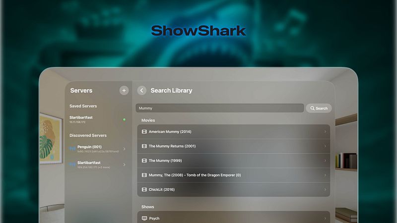 Screenshot of ShowShark: Stream Your Media