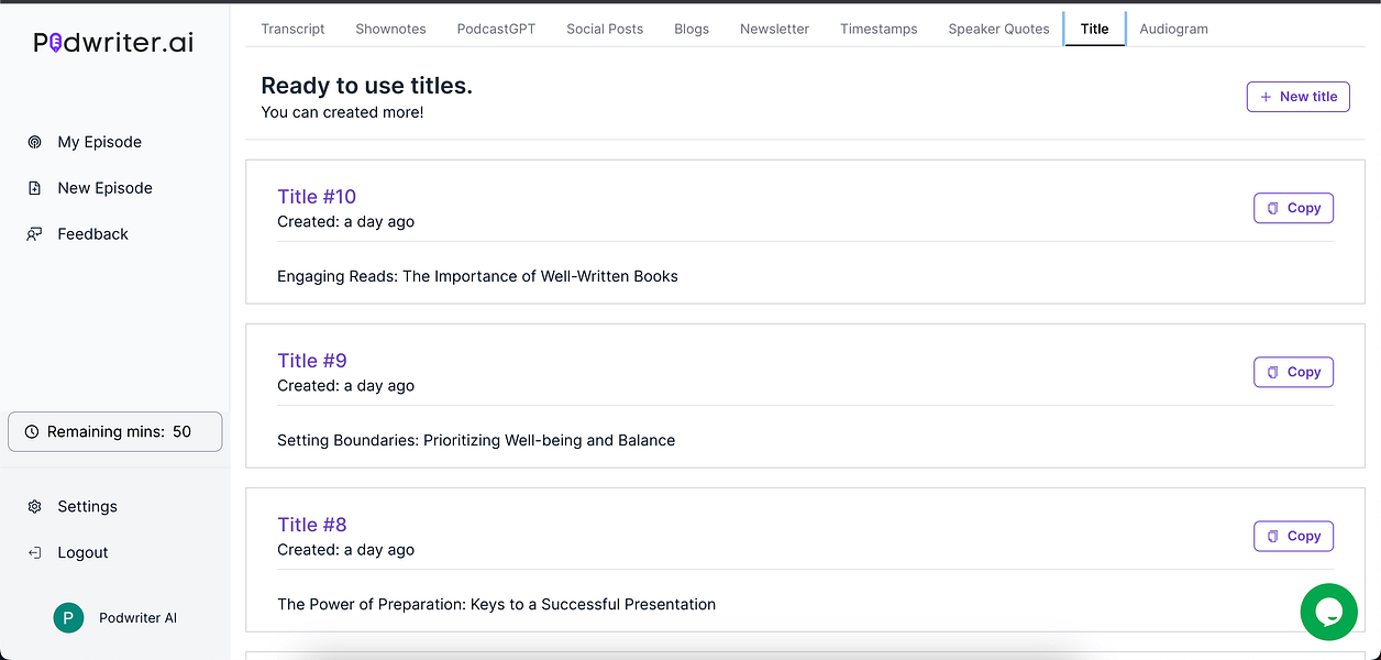 Podwriter.ai