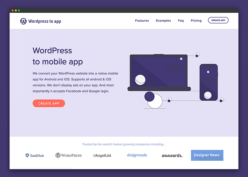 Wordpress To App