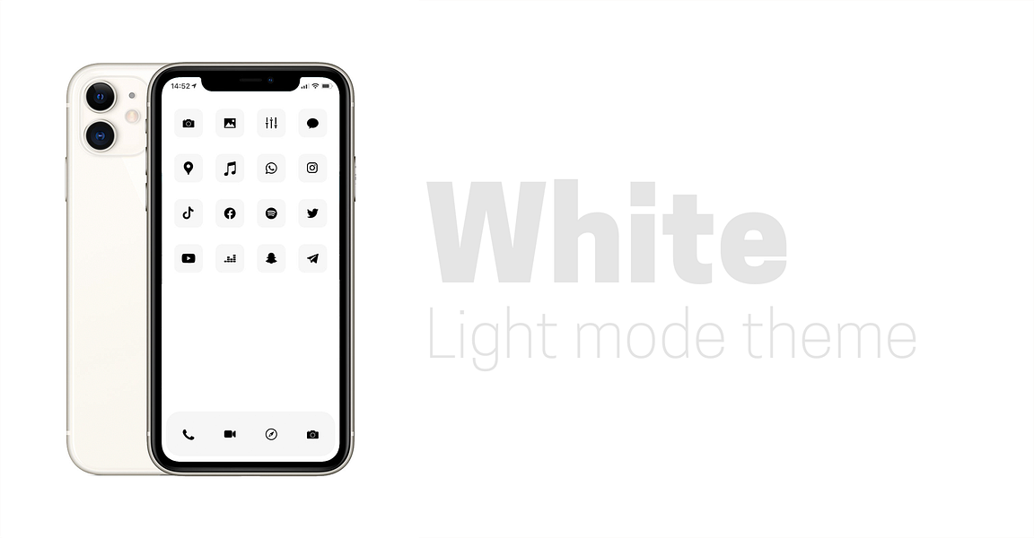 iOS 14 Minimal icons