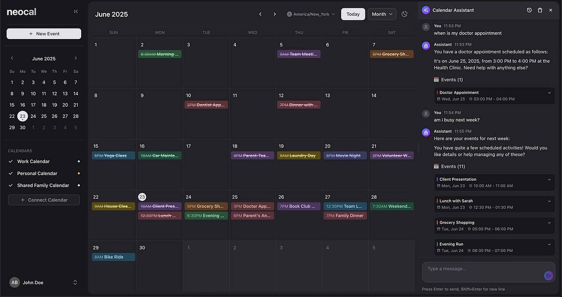 Neocal - AI Calendar