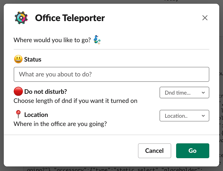 Visual Office for Slack