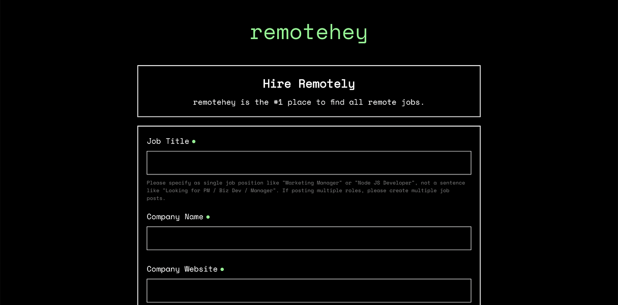 Remotehey