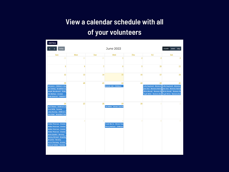 VolunteerReminder