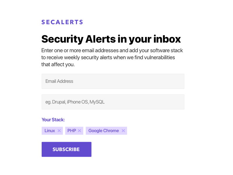 Secalerts