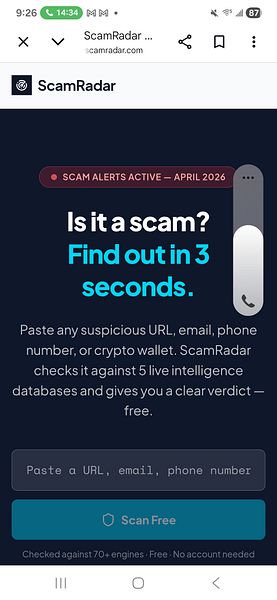 ScamRadar