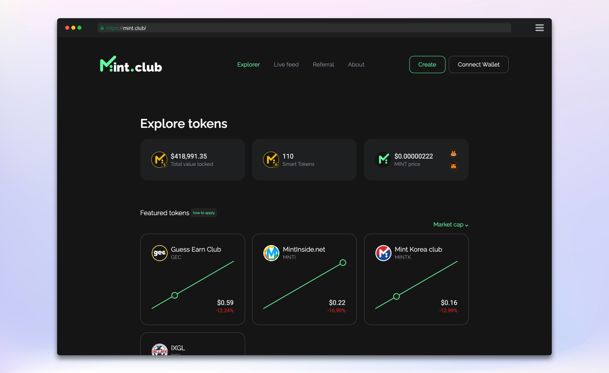 mint.club logo