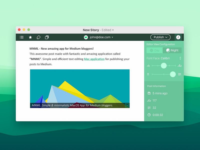 mnml app