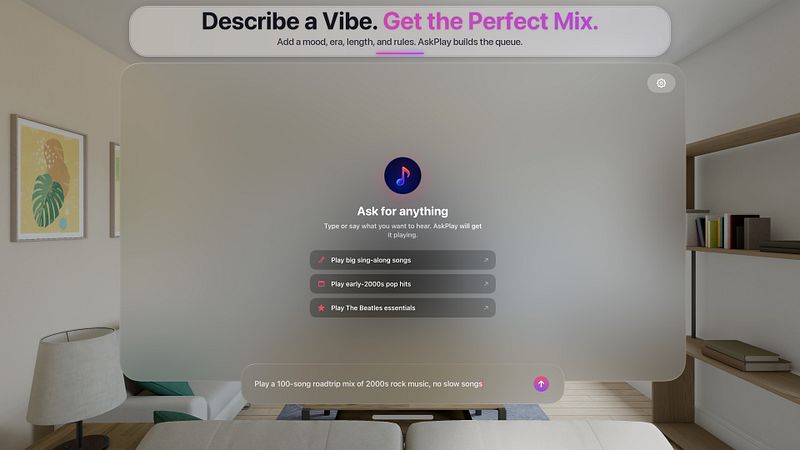 Screenshot of AskPlay: AI Music Assistant