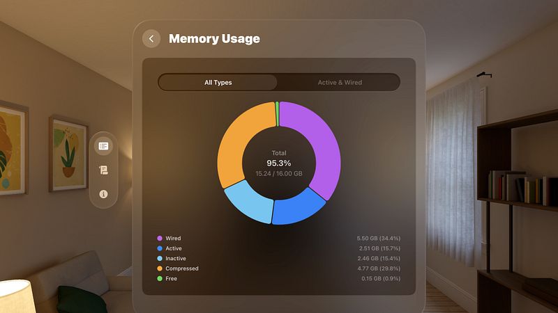 Screenshot of Status Monitor