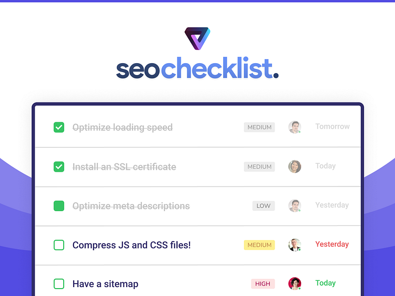 SEO Checklist