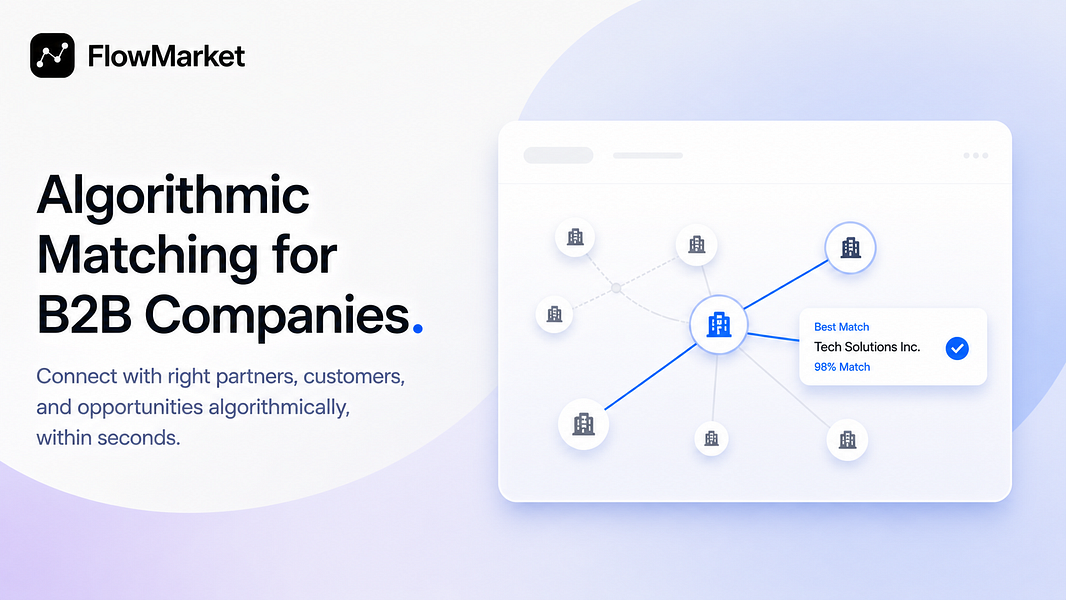 FlowMarket: Let AI agents discover, match, and engage to | BetaList