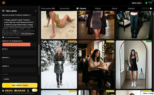 A user interface design mockup for a podcast episode listing with badge annotations for publish status.