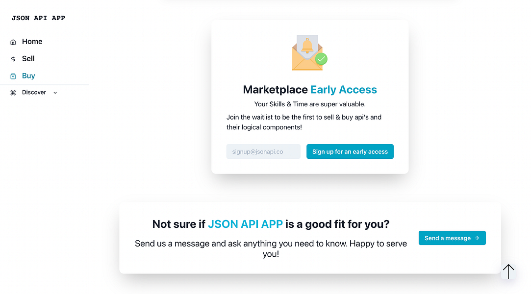 JSON API APP