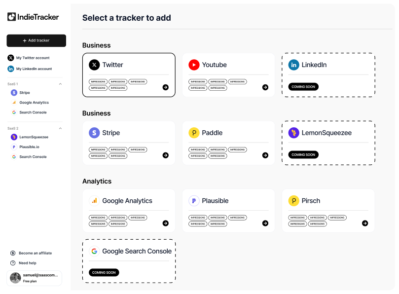 IndieTracker