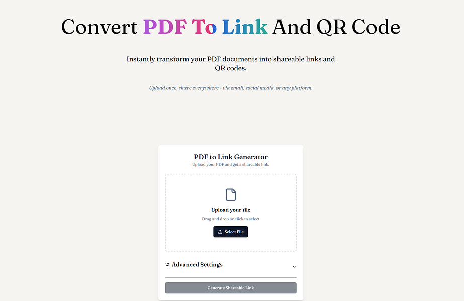 PDF to Link Online