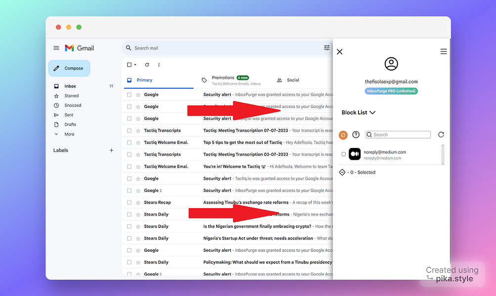 InboxPurge
