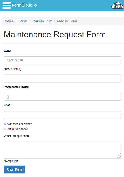 FormCloud