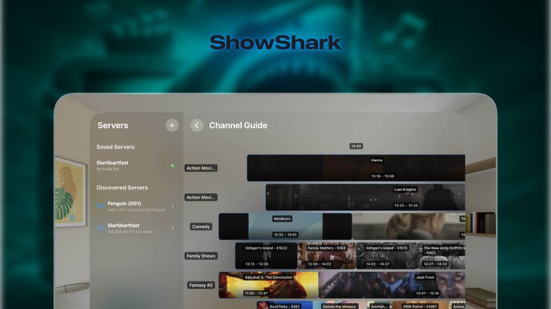 Screenshot of ShowShark: Stream Your Media