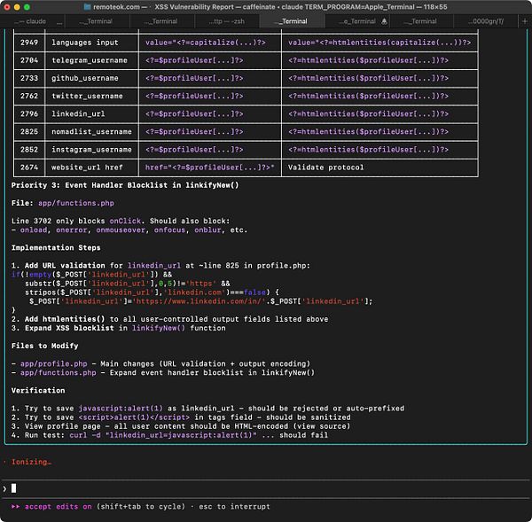 Screenshot of a GitHub repository page showing a file list and README content related to the 'remote-ok' project.