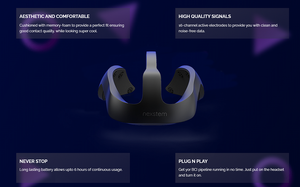 NexStem Headset and Wisdom SDK