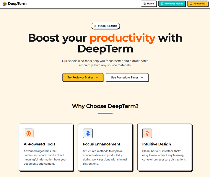 Deepterm
