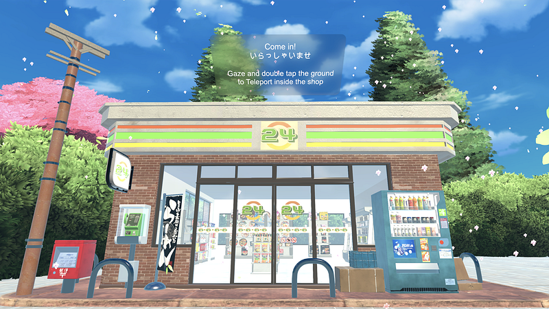 Screenshot of Konbini: Spatial Shopping