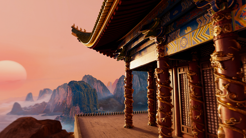 Screenshot of Kung Fu Panda: School of Chi