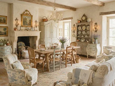 A room in the French Country style