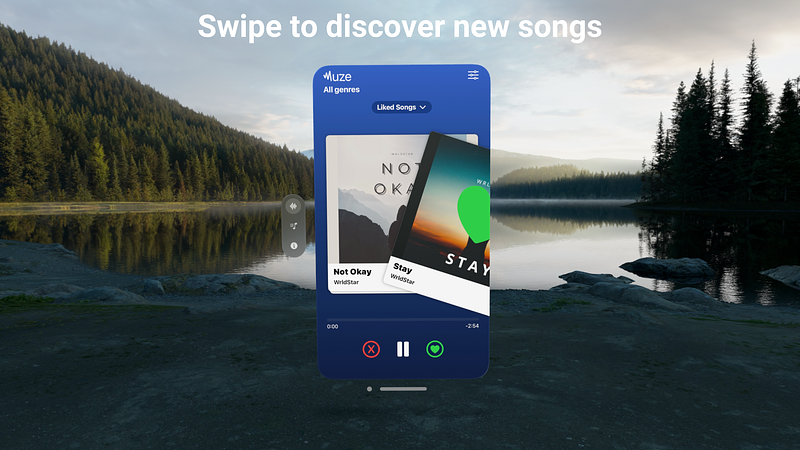 Screenshot of Muze: Music Discovery