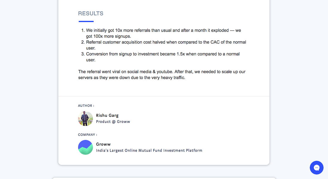 Growthlist