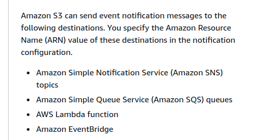 A sidebar navigation menu from AWS documentation management interface showing a list of documentation sections and topics.