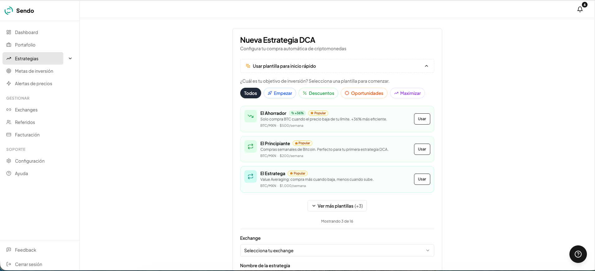 Sendo: Automate crypto investing with smarter DCA across | BetaList