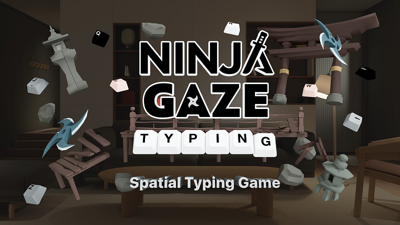 Screenshot of Ninja Gaze Typing