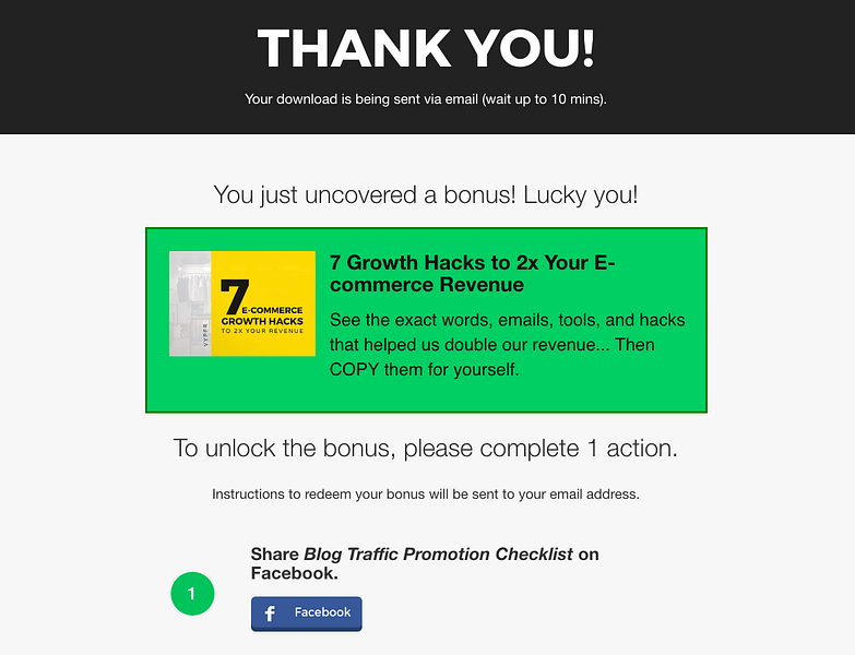 Content Upgrades by VYPER