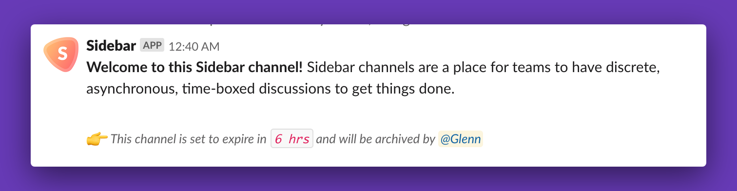 Sidebar