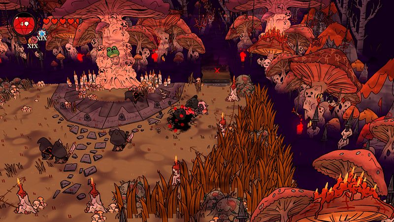 Screenshot of Cult of the Lamb