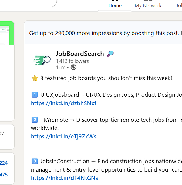 Screenshot of a personal LinkedIn profile including a profile picture, greeting message, connections count, and professional info.