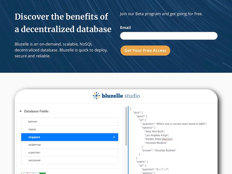 Bluzelle Beta